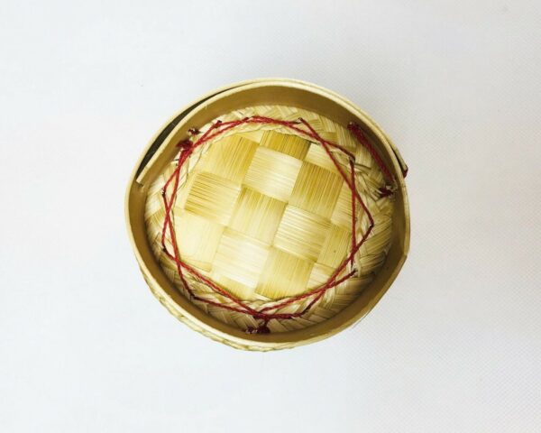 1/3/6/12 PCS Lot Small Sticky Rice Bamboo Serving Basket Kratip Thai Restaurant - Image 6