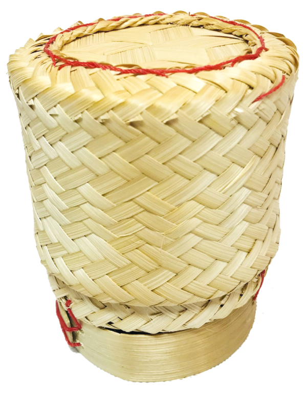 1/3/6/12 PCS Lot Small Sticky Rice Bamboo Serving Basket Kratip Thai Restaurant