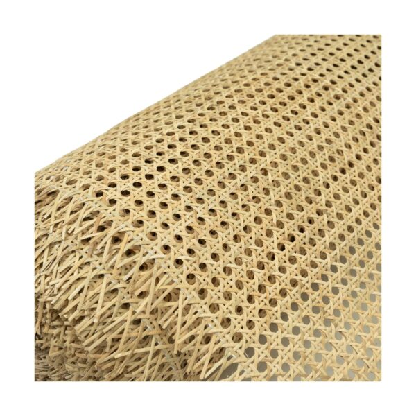 24" Width Rattan Webbing for Caning Projects - Natural Pre Woven Open Mesh Ca...