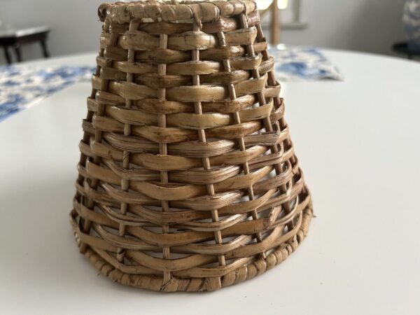 Ballard Designs Rattan Chandelier Shade - Image 3