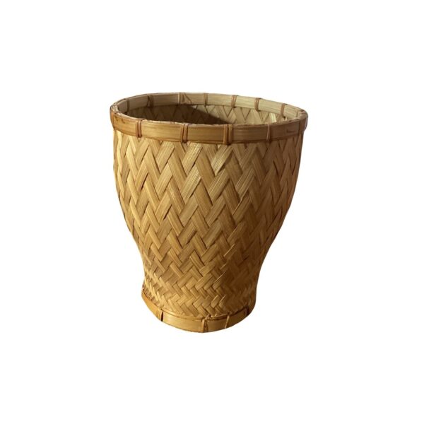 Bamboo Basket Sticky Rice Stream Woven Thai Asian Lampshade