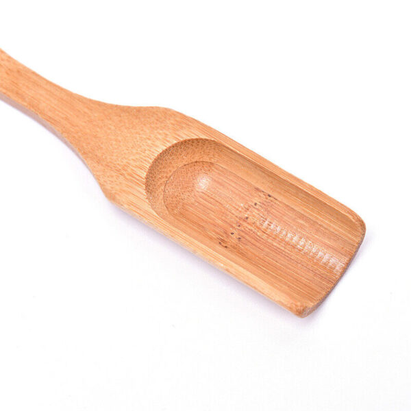 Bamboo Tea Scoop Tea Leaves Chooser Holder Spoon for Tea Honey Suger Coffee - Image 4