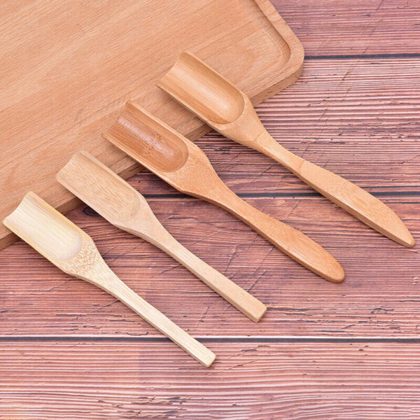 Bamboo Tea Scoop Tea Leaves Chooser Holder Spoon for Tea Honey Suger Coffee - Image 6