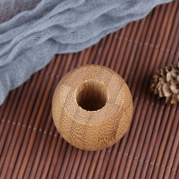 Bamboo Toothbrush Holder Wooden Toothbrush Bathroom Stands Toothbrush =go - Image 3