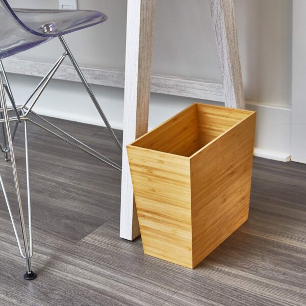 Bamboo Waste Basket, The Formbu Collection - Image 5