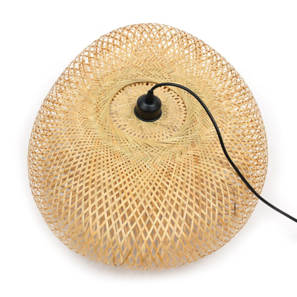 Bamboo Wicker Rattan Lampshade Chandelier Pendant Light Fixture Ceiling Lighting - Image 6