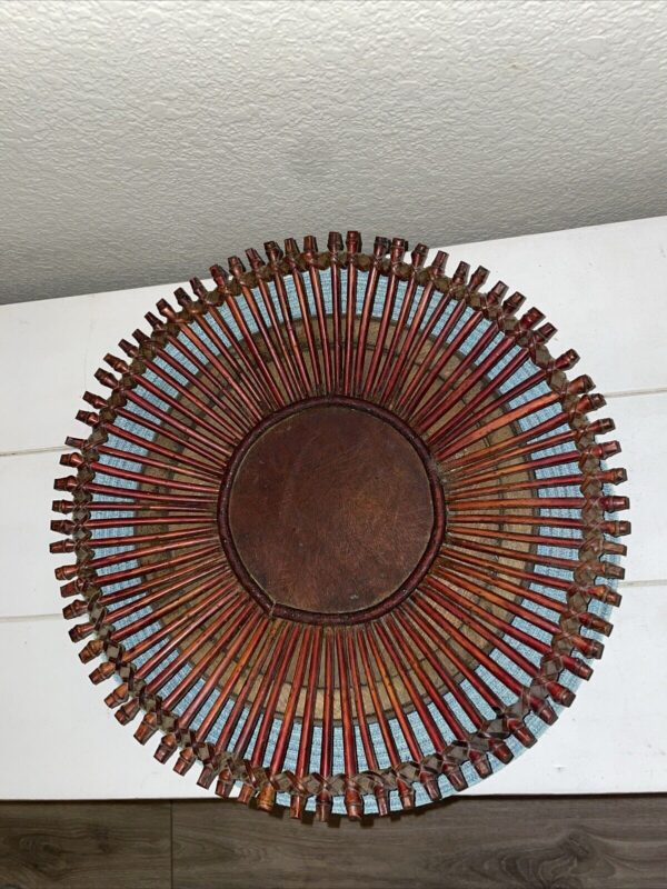 Boho Bamboo Tiki Tray 15x15