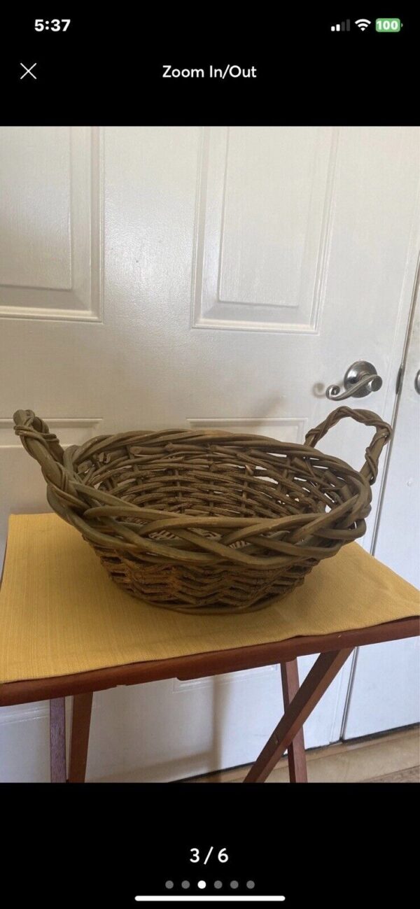 Boho/ Farmhouse Basket