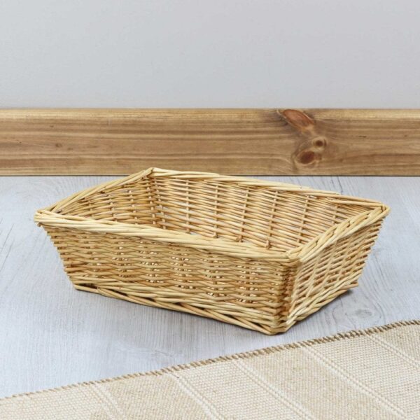 Cambridge Wicker Empty Hamper Basket Tray