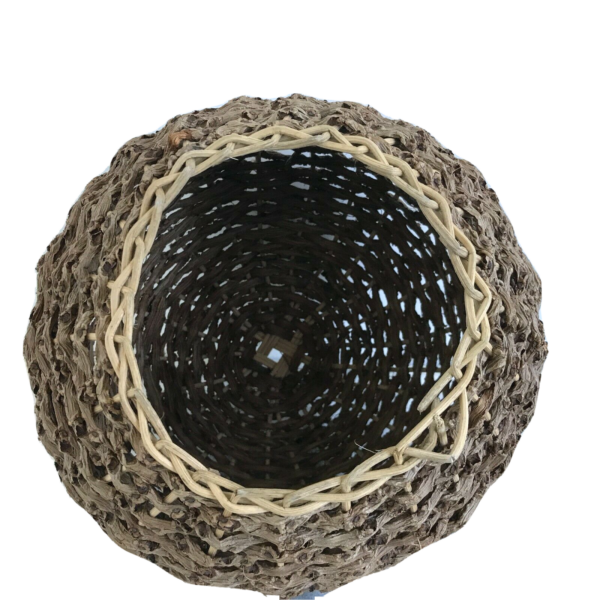 Cane Kittul Bulb Lightshade Lampshade Ball Round Cafe Lamp Fixtures Lamp Cover - Image 3