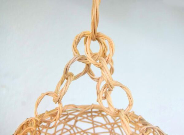 CANE PENDANT LIGHT-Pendant Lamps Natural Rattan lampshade Handmade Free Shipping - Image 4