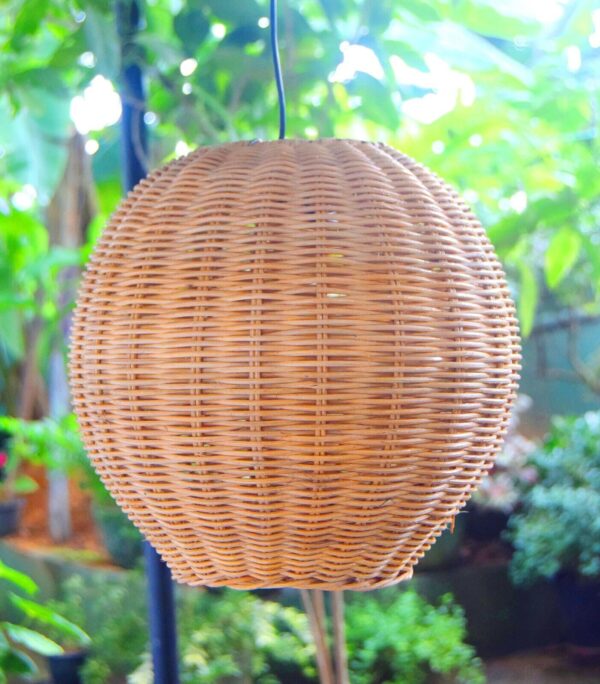 Cane Woven Pendant Light Chandelier lampshade Handmade Free Shipping New Natural - Image 5