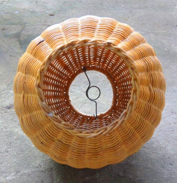 Cane Woven Pendant Light Chandelier lampshade Handmade Free Shipping New Natural - Image 4