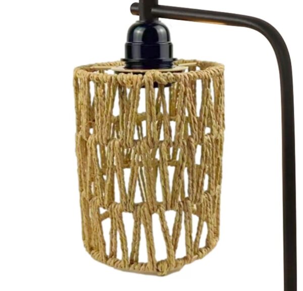 Ceiling Light Shade Natural Rattan Pendant Light Shades String Lampshades - Image 4