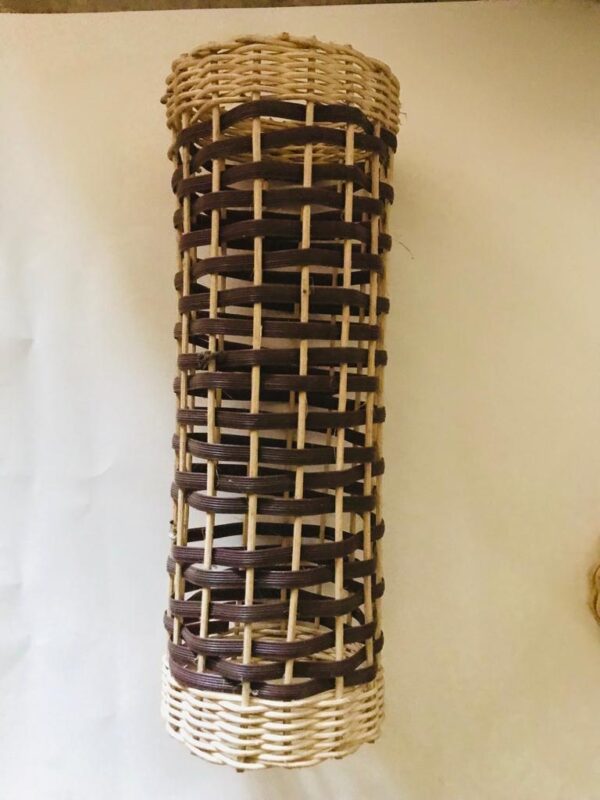 Ceiling Rattan Cylindrical Woven Natural Handmade Modern ArtDec Lamp/Light Shade - Image 6