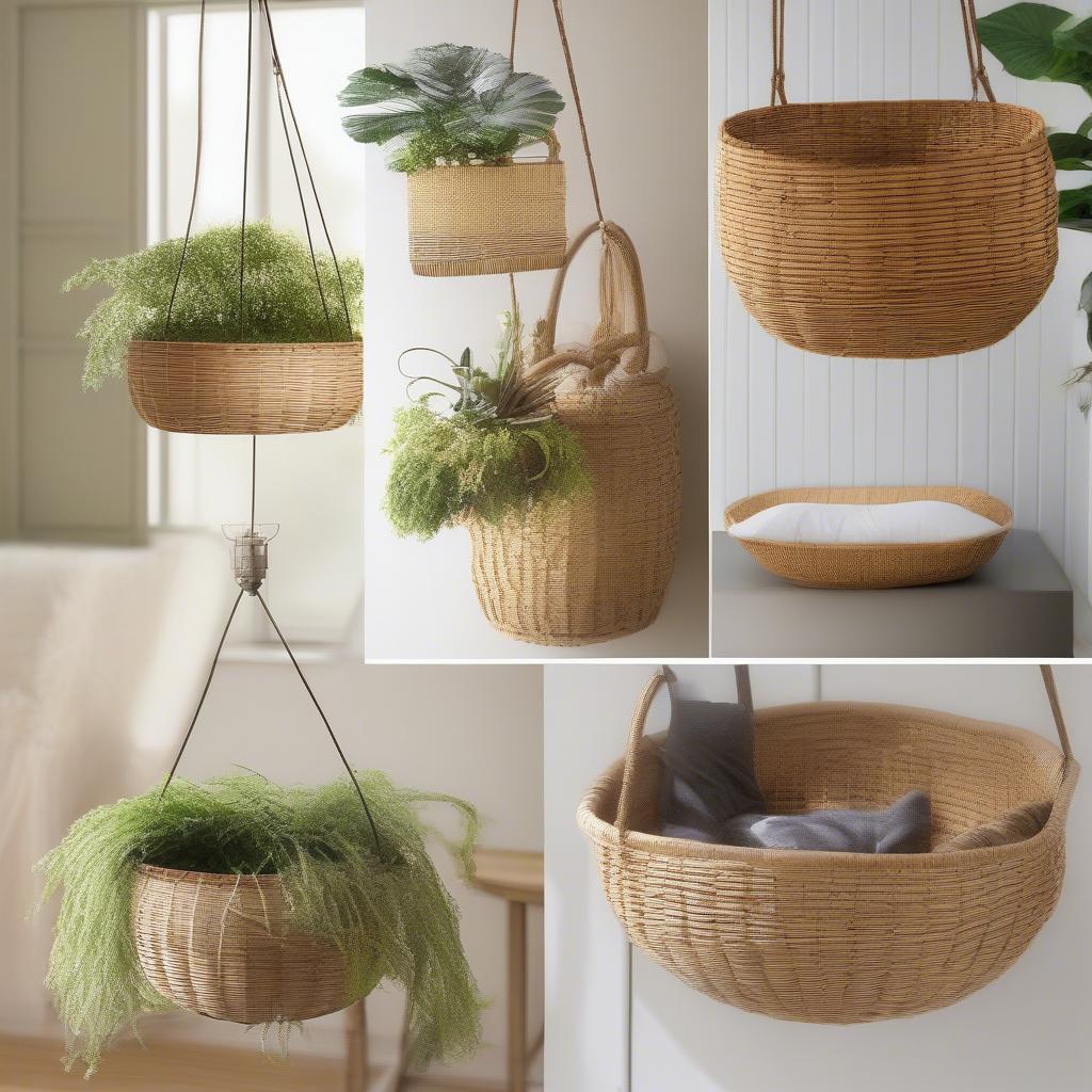 Creative and Unique Uses of Rattan Baskets