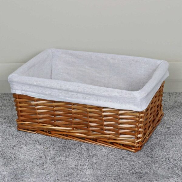 Double Steamed Wicker Lightweight Storage Basket