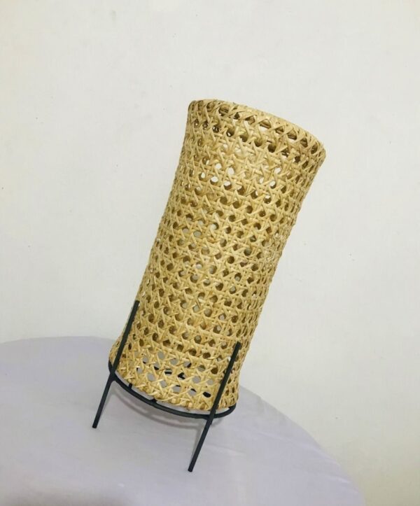 Eco Friendly natural Cane Table Lamp - Free Shipping - Image 3