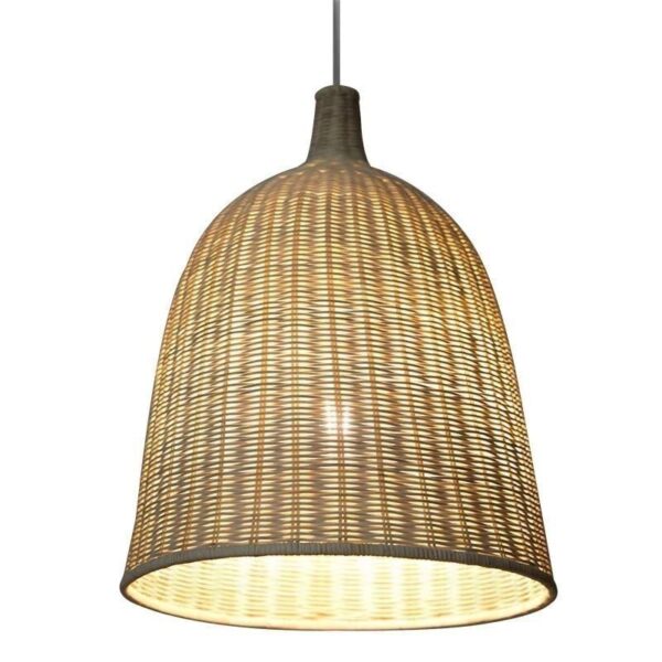 Eco Friendly natural Core and Cane Lampshade - Free Shipping