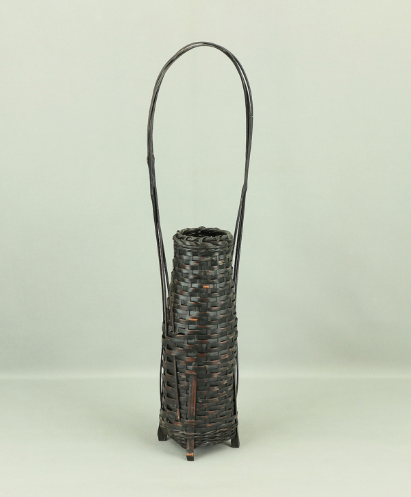 Hanakago - Japanese Bamboo Woven Flower Vase Basket VA172 - Image 2