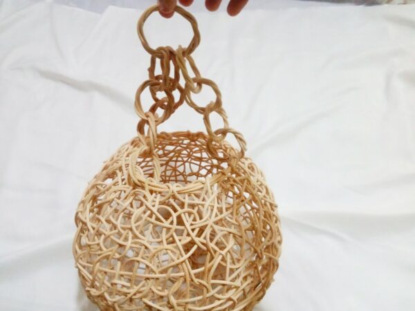 Handmade Lamp Shade Cane Lantern Home Hotel And Garden Lamp Decor - Image 5