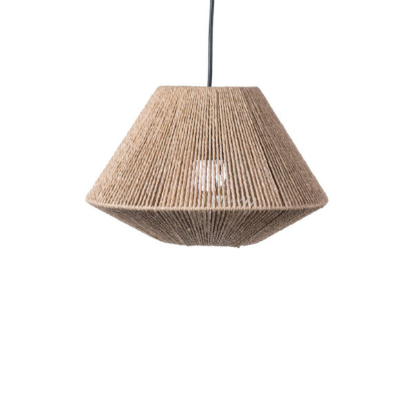 Imitation Rattan Woven Paper Lampshade Ceiling Light Shade Pendant Cover Decor