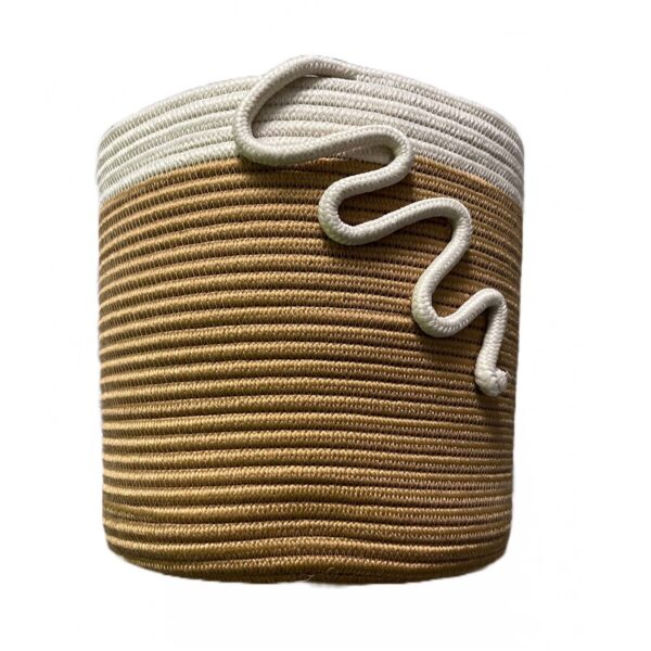 jute basket multi-purpose use for flower and pot holder. without cover. - Image 2