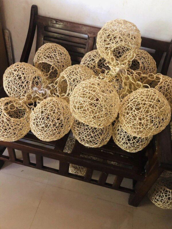 Lamp Shade Lampshade Light Cover Shades Chandelier Pendant Rattan Woven Decor - Image 2