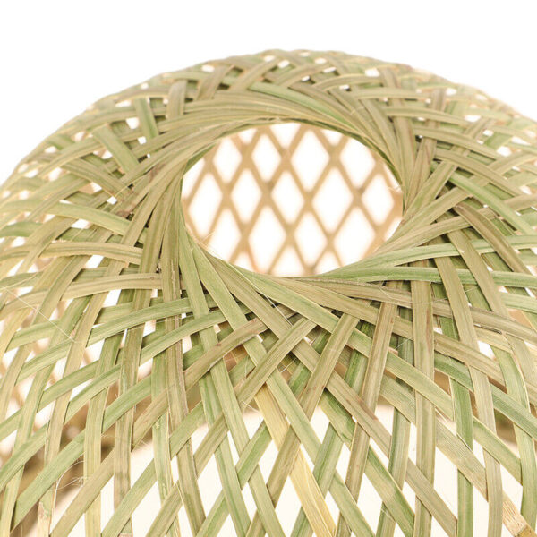 Lamp Shade Light Cover Rattan Lampshade Ceiling Pendant Wicker Bamboo Woven - Image 3