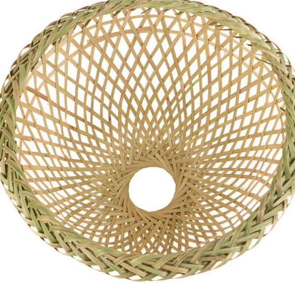 Lamp Shade Light Cover Rattan Lampshade Ceiling Pendant Wicker Bamboo Woven - Image 4