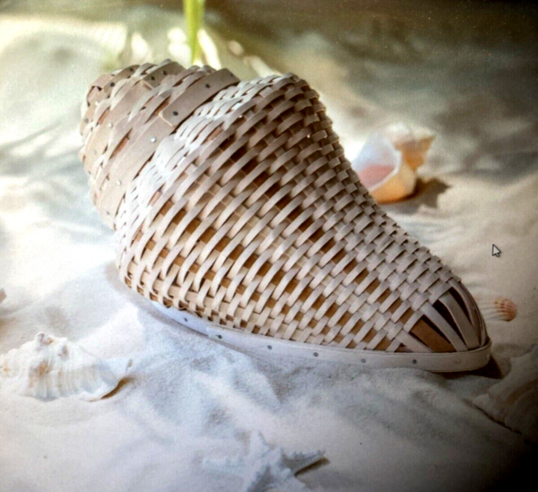 Longaberger Weavers 2024 Woven Conch Shell Basket-Please Read-NEW-SHIPS FREE!!!