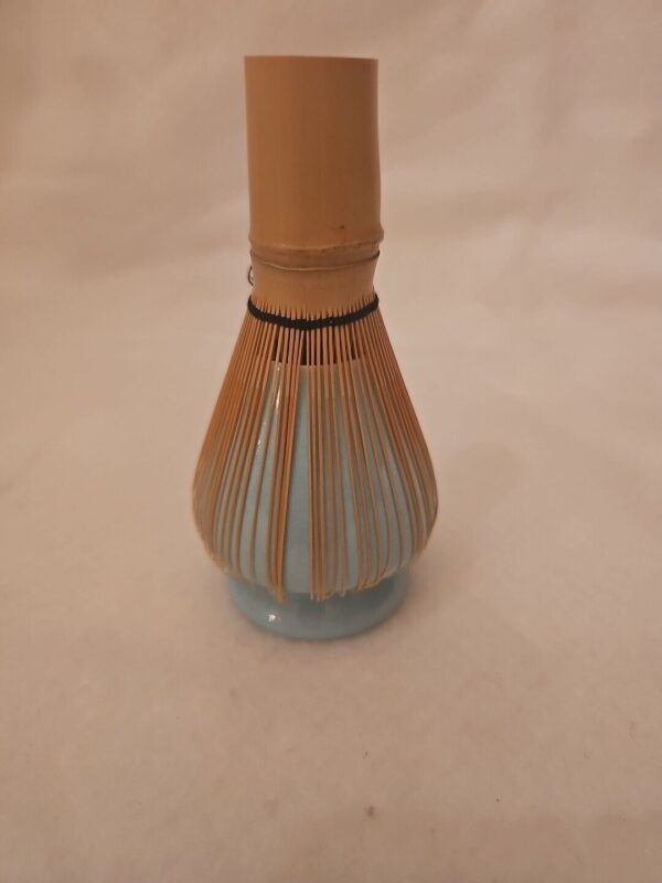 Matcha Tea Bamboo Whisk & Whisk Holder Set - Image 2