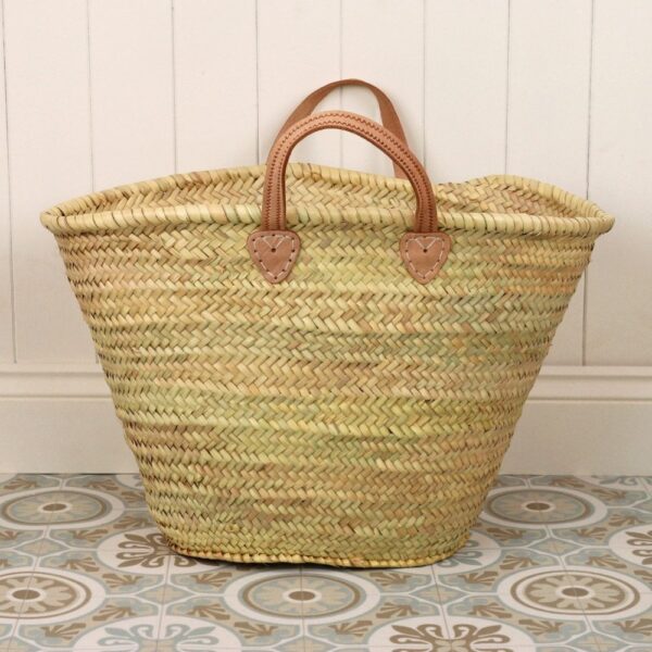 Medium Woven French Market Basket