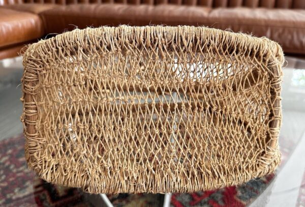 Mexican Handmade Natural Haucaul Jonote Crossbody Purse Bag Basket - Image 5