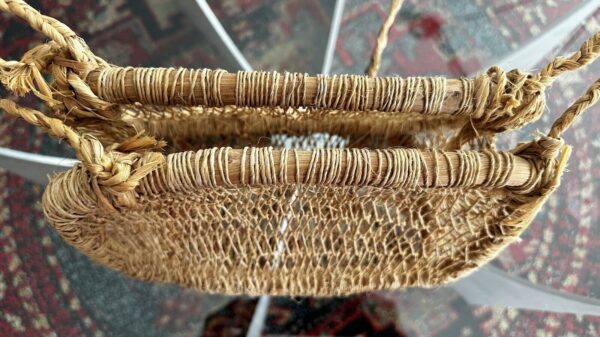 Mexican Handmade Natural Haucaul Jonote Crossbody Purse Bag Basket - Image 6