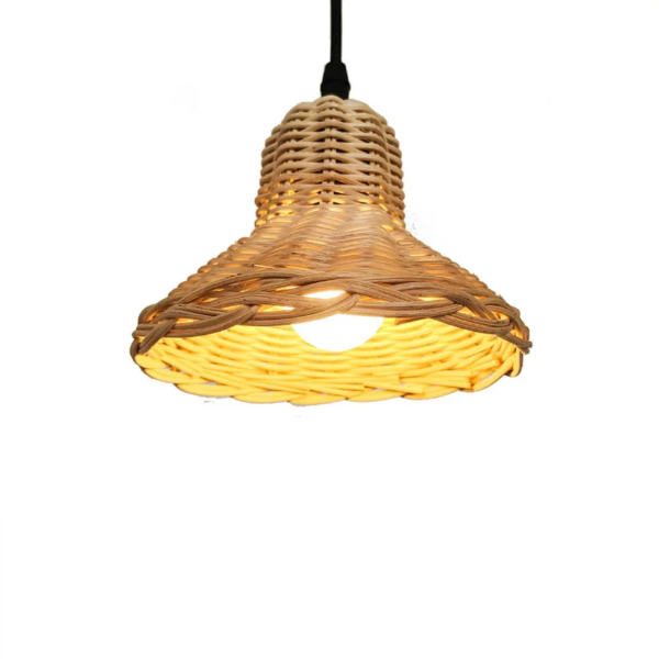 Modern Rattan Shade For Hanging Lamp Chandelier Light Cover Home Hotel Decor NEW - Image 4