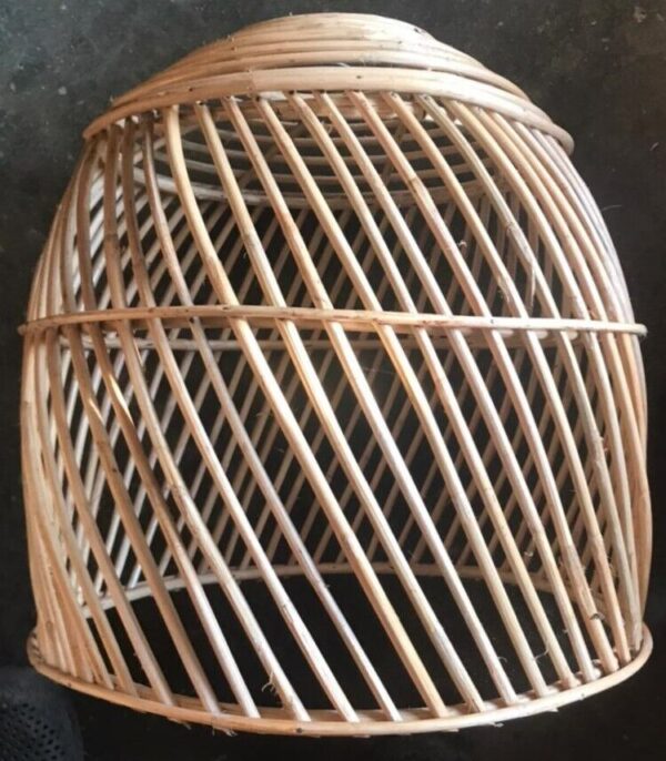 Natural Rattan Lamp Shade cane wicker hanging Pendant Light fitting 59