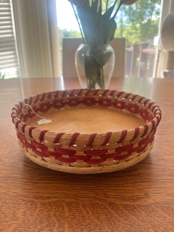 Ohio Amish Basket Woven New LAZY SUSAN Handmade