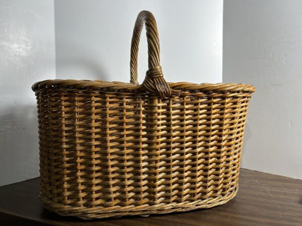 Oval Wicker Basket 19x19x11