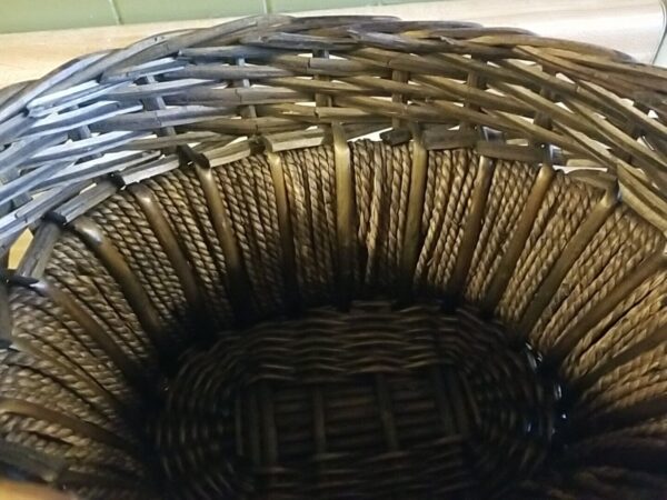 Oval Wicker Rattan Jute Basket Weave - Image 5