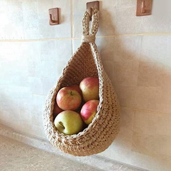 Potato and Onion Storage Basket for Pantry Boho Kitchen Decor Bohemian4667 - Image 3