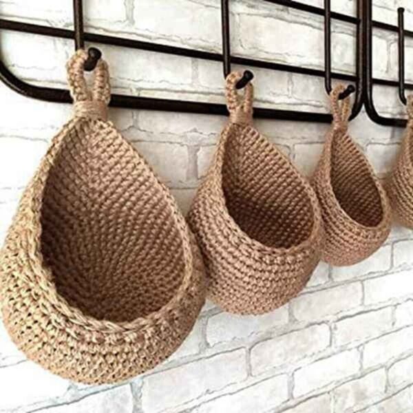 Potato and Onion Storage Basket for Pantry Boho Kitchen Decor Bohemian4667 - Image 4