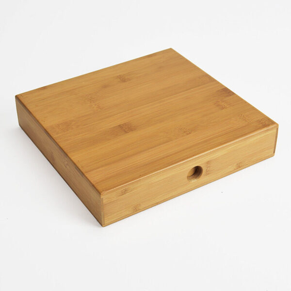 Pu'er cake box bamboo box for Pu'er tea storage drawer for tea cabinet tea box - Image 3