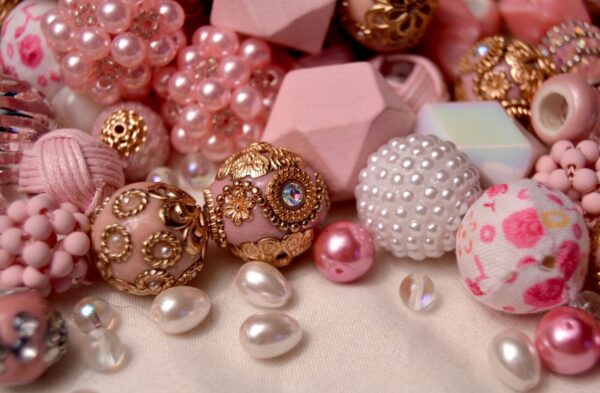 Shabby Chic Bead Mix by Lilah Ann Beads - Boho, Wood, Woven, Crystal - BM311 - Image 4