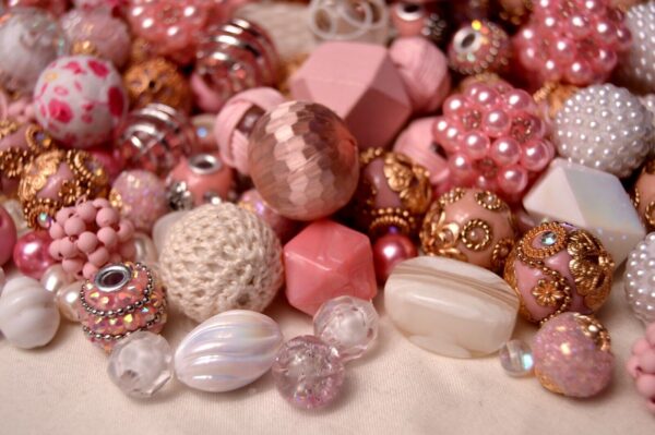 Shabby Chic Bead Mix by Lilah Ann Beads - Boho, Wood, Woven, Crystal - BM311 - Image 6