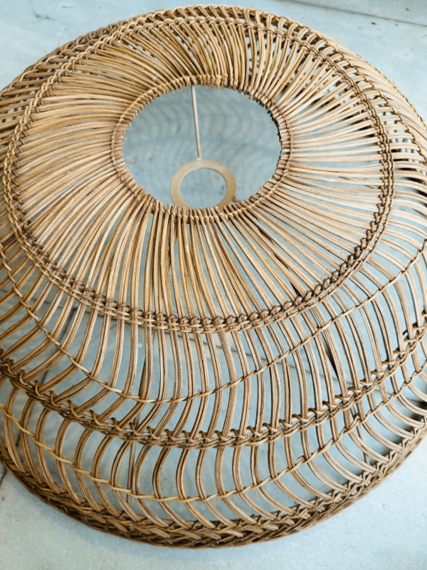 TESU Handcrafted Rattan Pendant Light for Living Room | Lamp Pendent Light | - Image 5