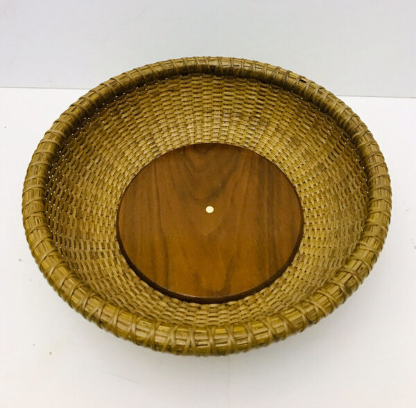 Vintage 1999 Round Nantucket Basket Made By John H. Kittila III - Image 4