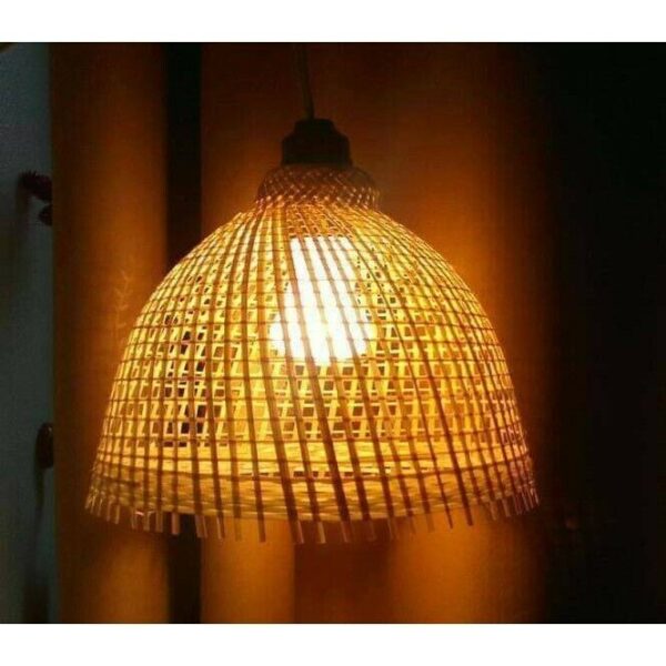 vintage bamboo lamp Chandelier Lamp Pendant Light Wicker Lighting