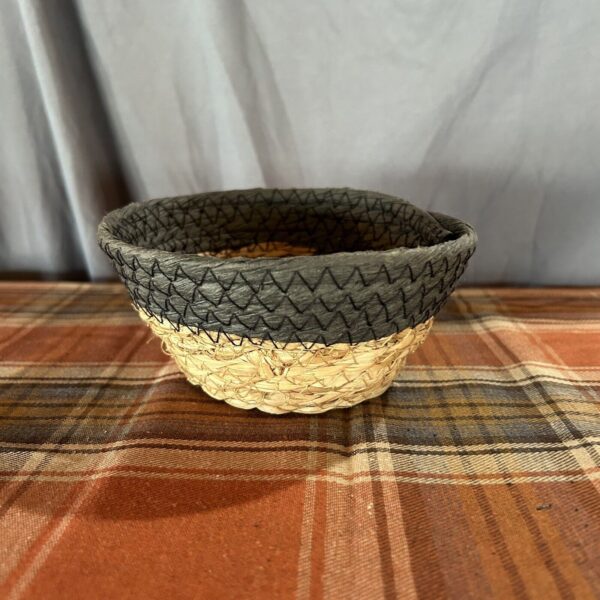 Vintage Hand Woven Mini Basket Sweet Boho Home Decor Natural