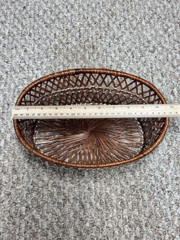 Vintage Lot of 16 Wicker/Grass Woven Baskets Boho Farmhouse Wall Decor - Image 4